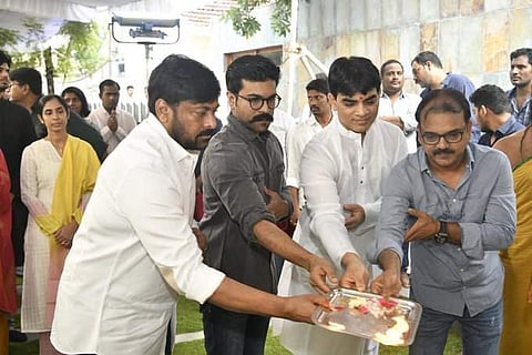 Chiranjeevi's next goes on floors