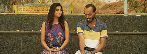 Here's Venkata Krishna Gubbi and Purple Priya of Gubbi Mele Brahmastra