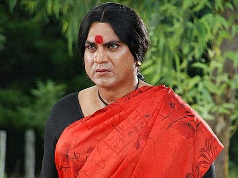 In probably his career-best performance, Sarathkumar played a transgender woman, whose ghost goes on a revenge spree, in Raghava Lawrence's 2011 film, Kanchana.