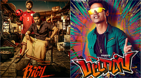 It's Vijay vs Dhanush yet again; Bigil and Pattas expected to clash at the box-office this Diwali