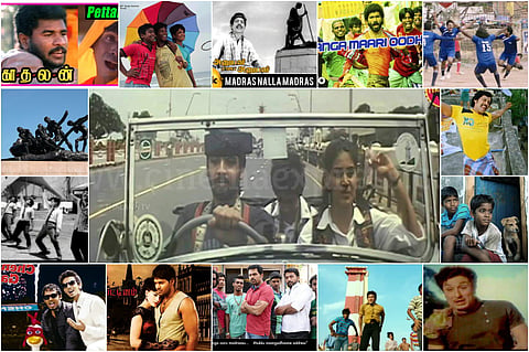 From MGR's Nenjam Undu Nermai Undu to Dhanush's Danga Maari Oodhari, this list is the pride of every Chennaiyite
