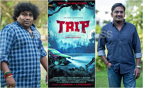Yogi Babu, Karunakaran team up for a dark comedy, titled Trip