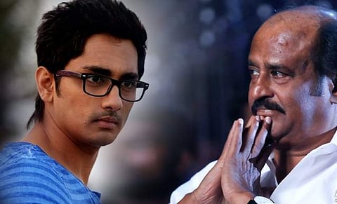 Siddharth joins the sets of Thalaivar 168, Rajinikanth's film with Siva?