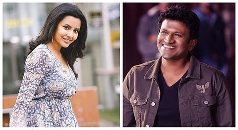 Priya Anand and Puneeth Rajkumar
