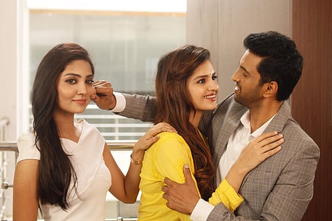 A still from Santhanam's Biskoth