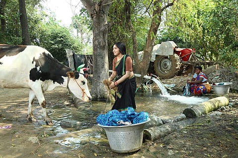 Ramya as Lakshmi in Sanga Thalaivan