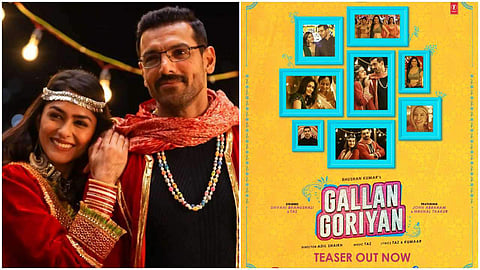 John Abraham and Mrunal Thakur reunite for T-Series single Gallan Goriyan 