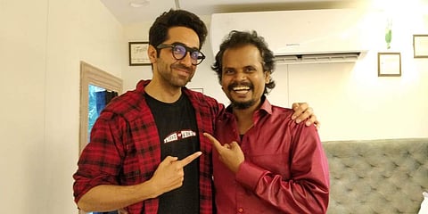 Gulabo Sitabo actor Nalneesh Neel: Got to learn a lot from Ayushmann 