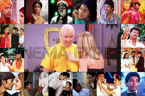 It is 26 years since F.R.I.E.N.D.S began to influence popular culture across the world. Here's a look at romance in Tamil and Hindi cinema through the eyes of the truest lover in Friends - Gunther
