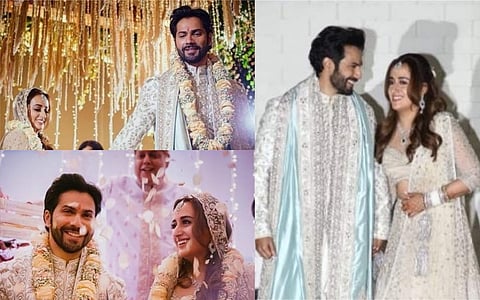 The first pics from Varun Dhawan and Natasha Dalal's wedding are here. Scroll on...