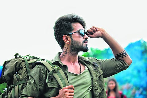 Viraat’s look from AP Arjun’s Addhuri Lover out
