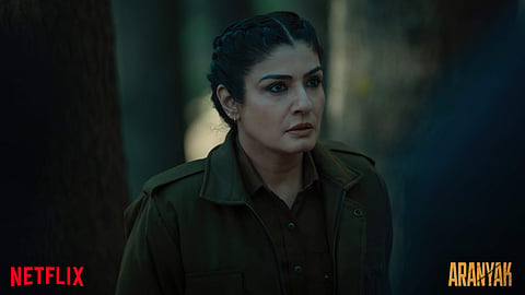 Raveena Tandon on playing a cop in Aranyak 