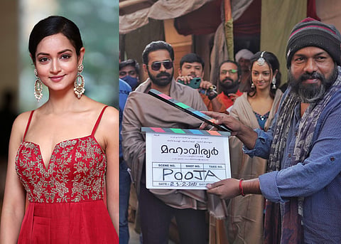 Shanvi Srivastava to debut in Malayalam with Mahaveeryar