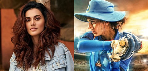 Taapsee Pannu starts shooting for Shabaash Mithu