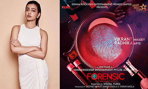 Radhika Apte joins Vikrant Massey for Forensic remake