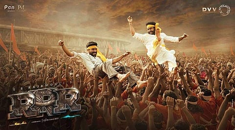 It's a wrap for Jr NTR and Ram Charan's RRR