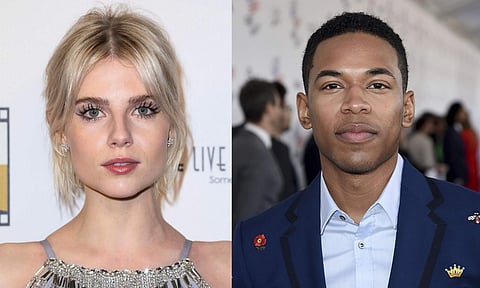 Lucy Boynton and Kelvin Harrison Jr.