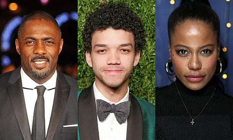 Idris Elba, Justice Smith, and Taylour Paige