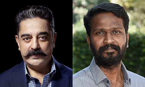 Kamal Haasan and Vetri Maaran