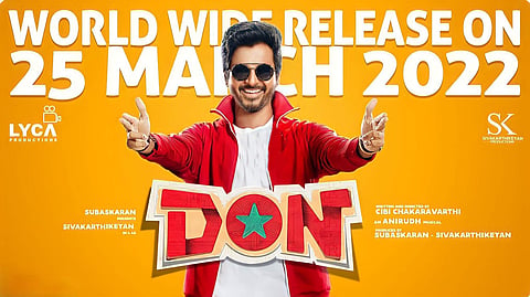 Sivakarthikeyan's Don to hit screens on March 25