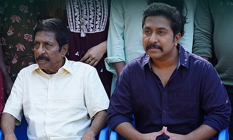 Vineeth Sreenivasan and Sreenivasan reunite for Kurukkan
