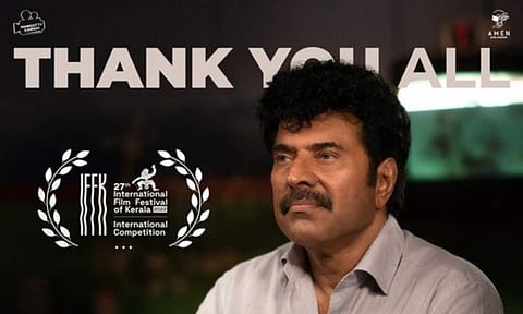 Mammootty feels overwhelmed by the response for Nanpakal Nerathu Mayakkam at IFFK 