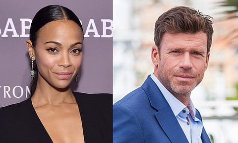 Zoe Saldana and Taylor Sheridan