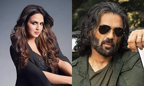 Esha Deol, Suniel Shetty