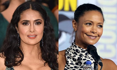 Salma Hayek and Thandiwe Newton
