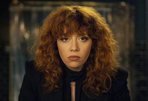 A still from the series