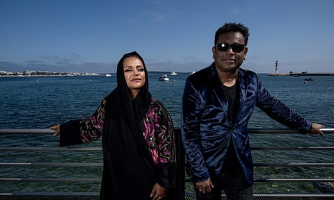 AR Rahman and Nayla Al Khaja