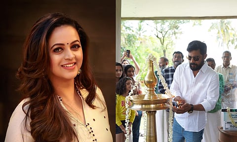 Bhavana, Sharafudheen film Ntikkakkakkoru Premandaarnnu starts rolling
