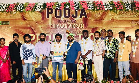 Pa Ranjith- Vikram's Chiyaan61 launched 