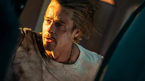 Bullet Train Movie Review: Brad Pitt’s antics fail to propel this action thriller 