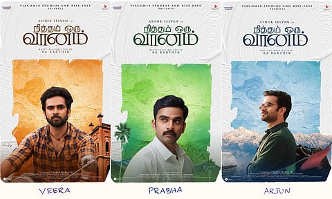 Ashok Selvan unveils his three looks from Nitham Oru Vaanam