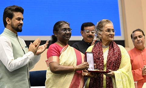 Asha Parek receives Dada Saheb Phalke award: ‘Just a day before my 80th birthday’