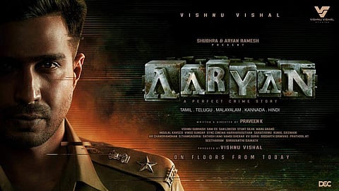 First look of Vishnu Vishal's AARYAN out
