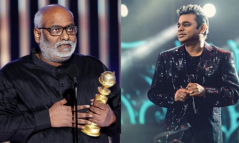 Golden Globes 2023: AR Rahman congratulates MM Keeravani and team RRR for Naatu Naatu