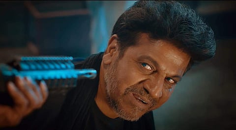 Ghost Movie Review: Shivarajkumar's electrifying performance holds the fort in Srini's multiverse