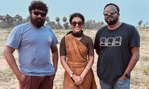 Nivedhithaa Sathish wraps shooting for Captain Miller