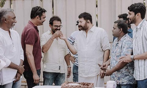Team Vela celebrates success with Mammootty 