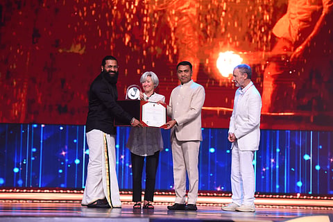IFFI 2023: Rishab Shetty dedicates the Silver Peacock Award for Kantara to Shankar Nag
