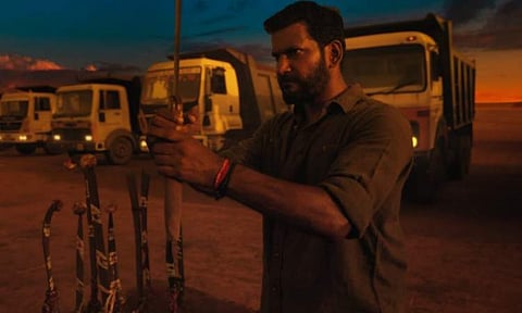 Vishal 34 is now titled Rathnam; first shot teaser is out 