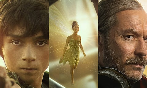 Character posters from Peter Pan & Wendy out 