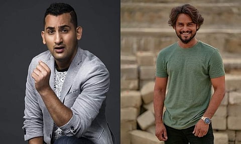 Danish Sait, Naveen Shankar get ready for a game of  Kirik’et 11