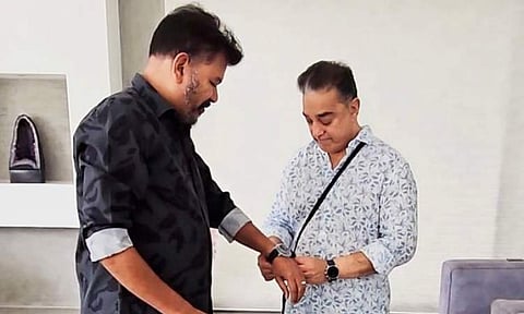 Kamal Haasan pens a note on Indian 2, lauds director Shankar 