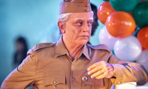 Kamal Haasan in a new still from Indian 2