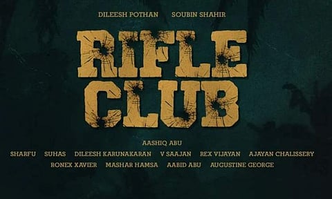 Rifle Club: Aashiq Abu's next to star Dileesh Pothan and Soubin Shahir 