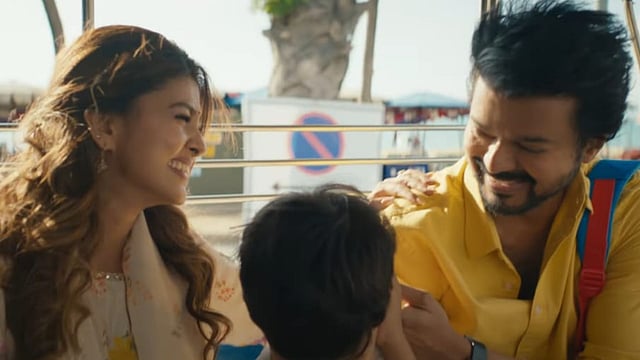 GOAT second single Chinna Chinna Kangal: Vijay-Bhavatharini's song