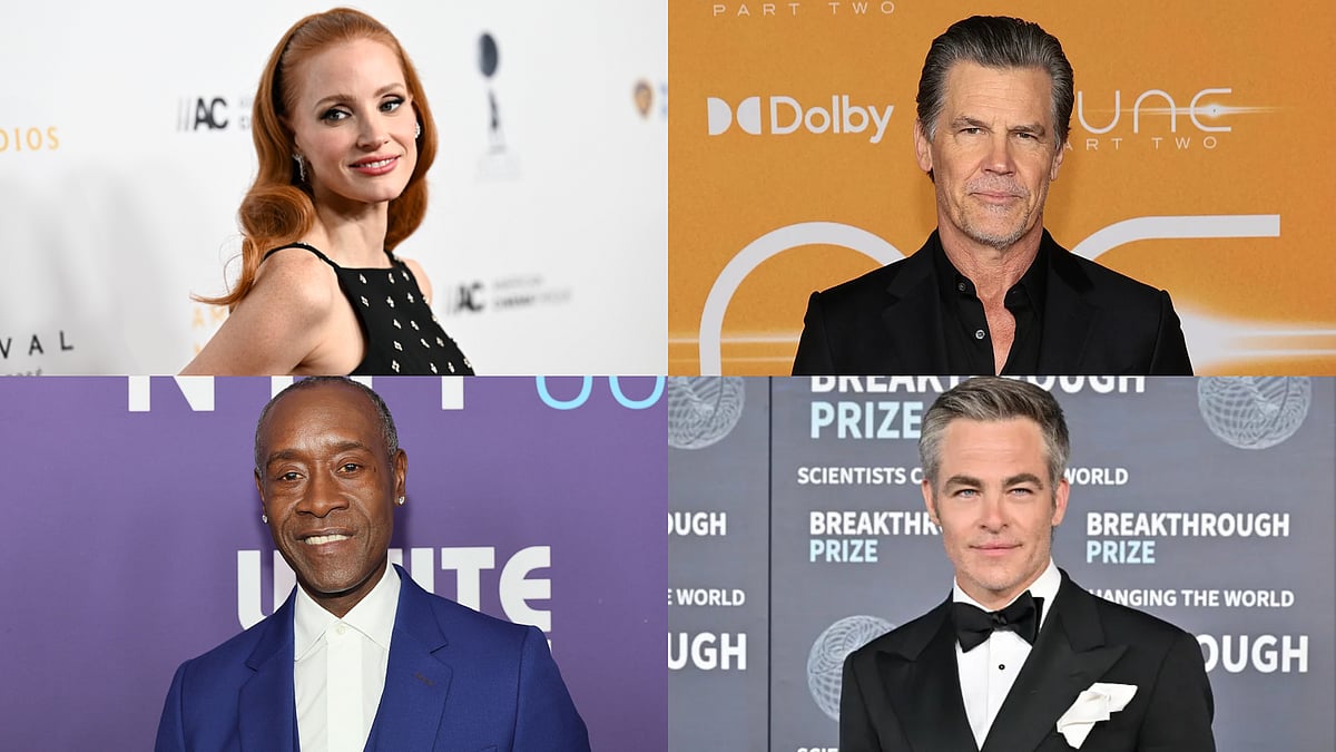 Jessica Chastain, Chris Pine, Don Cheadle, Josh Brolin, and more join ...
